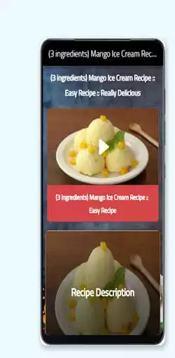 Play Mango Ice Cream Recipe - Easy Recipe  and enjoy Mango Ice Cream Recipe - Easy Recipe with UptoPlay
