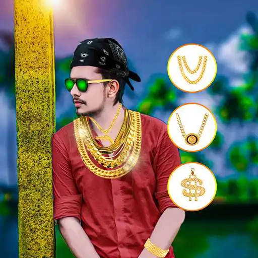Play Man Golden Jewellery Photo Editor APK