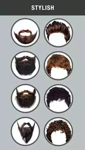 Play Man Hair Mustachi Style