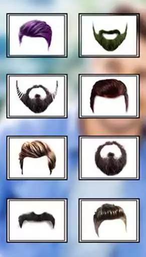 Play Man Hair Mustachi Style