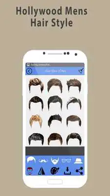 Play Man hairstyle photo editor:New hair style 2018