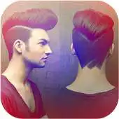 Free play online Man Hairstyle Pro 2019 - Beard  Mustache Images APK