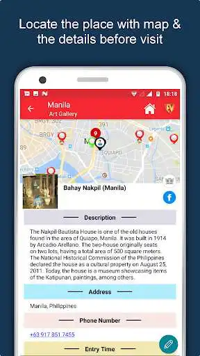 Play Manila Travel & Explore, Offline Tourist Guide as an online game Manila Travel & Explore, Offline Tourist Guide with UptoPlay