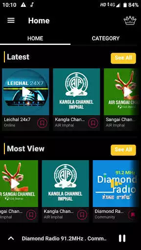 Play Manipur Online Radio  and enjoy Manipur Online Radio with UptoPlay