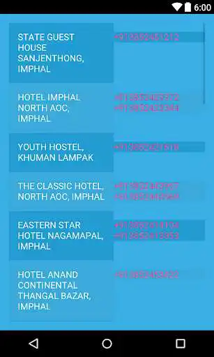Play Manipur Phone Directory