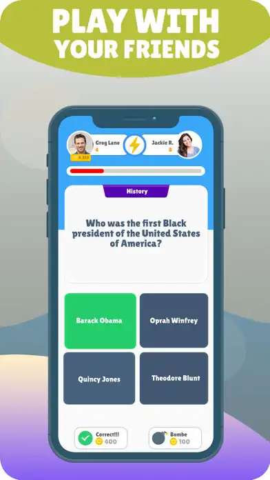 Play Manitoo: Multiplayer Quiz as an online game Manitoo: Multiplayer Quiz with UptoPlay