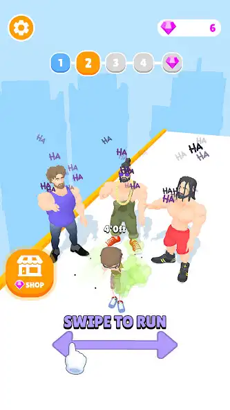 Play Manly Run as an online game Manly Run with UptoPlay