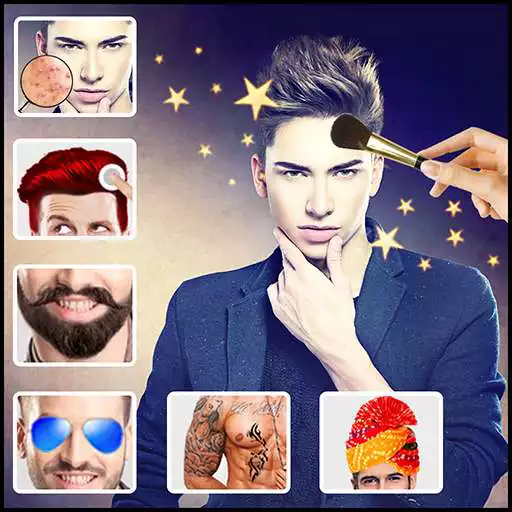 Play Man make up : Best man photo editor app APK
