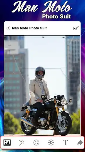 Play Man Moto Photo Suit