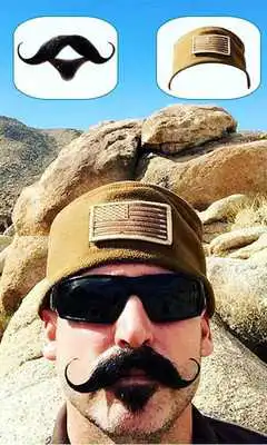 Play Man Mustache Beard Face Editor
