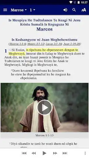 Play Manobo, Western Bukidnon Bible  and enjoy Manobo, Western Bukidnon Bible with UptoPlay