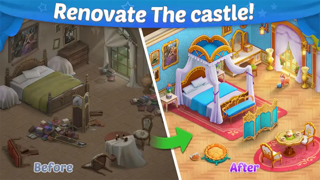 Play Manor Decor Match  and enjoy Manor Decor Match with UptoPlay