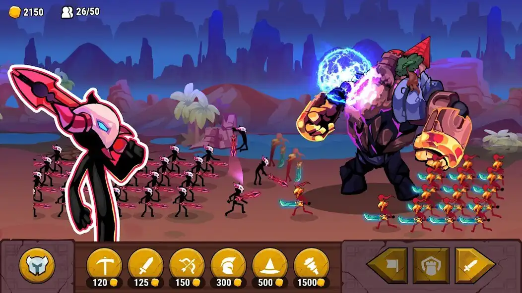 Play Manor Guardian:Stick War King as an online game Manor Guardian:Stick War King with UptoPlay