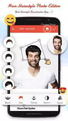 Play Man Photo Editor:abs,hairstyle,beard,tattoo