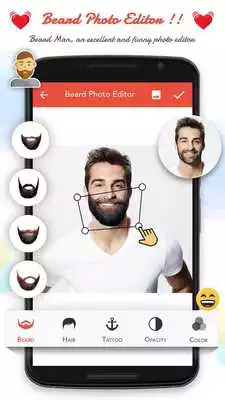 Play Man Photo Editor:abs,hairstyle,beard,tattoo