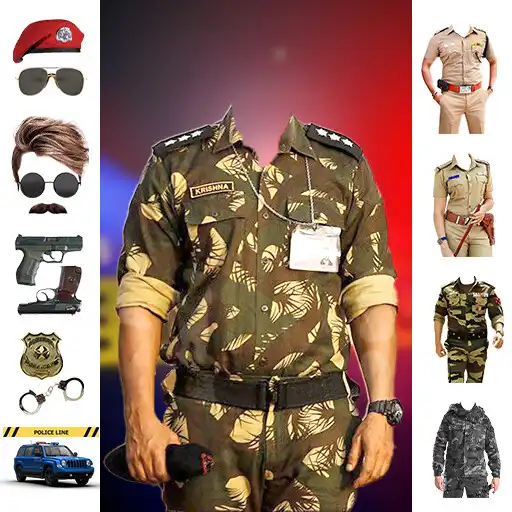Play Man Police Suits Photo Editor APK