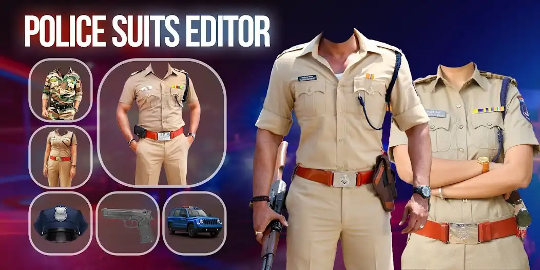 Play Man Police Suits Photo Editor  and enjoy Man Police Suits Photo Editor with UptoPlay