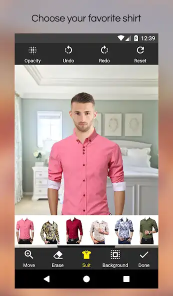 Play Man Shirt Photo Suit Montage as an online game Man Shirt Photo Suit Montage with UptoPlay