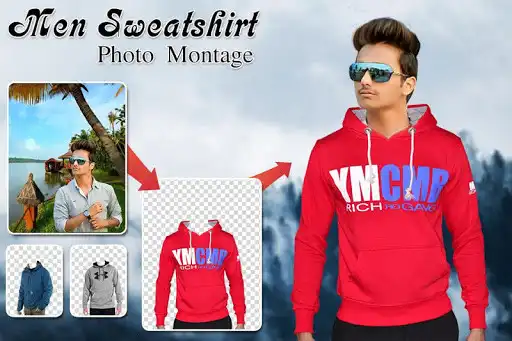 Play Man Sweatshirt Photo Suit