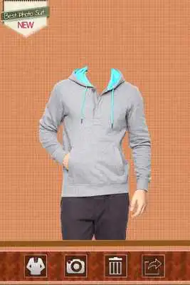 Play Man Sweatshirt Photo Suit