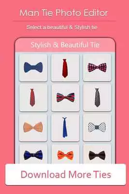 Play Man Tie Photo Editor