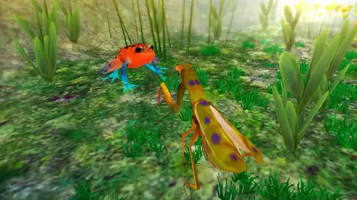 Play Mantis Life and Hunting Simulator. as an online game Mantis Life and Hunting Simulator. with UptoPlay