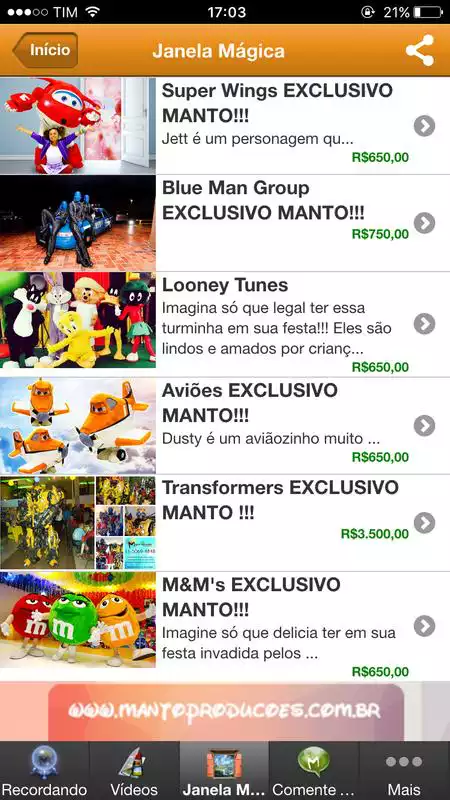 Play Manto App
