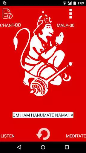 Play APK Mantra meditation  and enjoy Mantra meditation with UptoPlay com.vishu.goel.meditationchantoncount