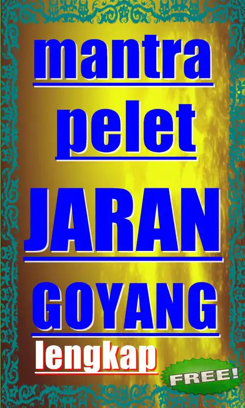 Play Mantra Pelet Jaran Goyang