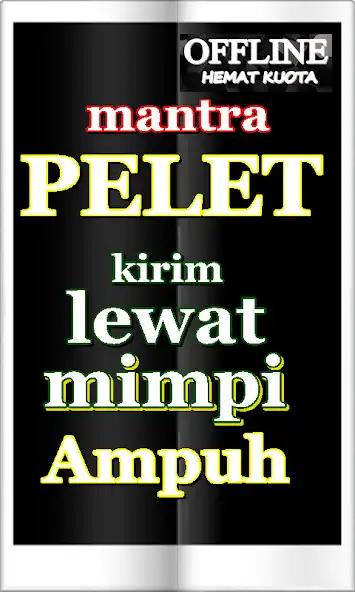 Play Mantra Pelet Kirim Lewat Mimpi Ampuh as an online game Mantra Pelet Kirim Lewat Mimpi Ampuh with UptoPlay