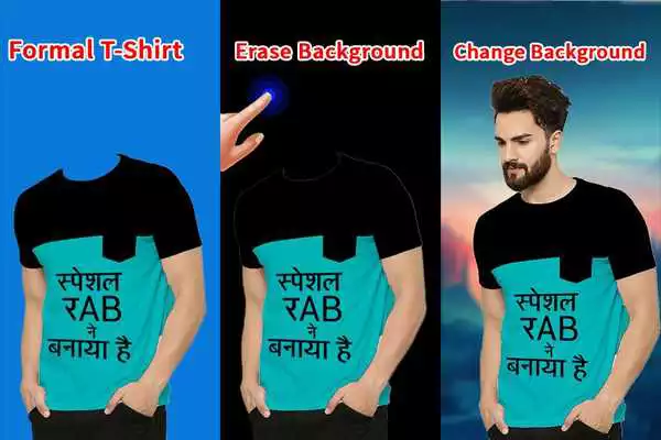 Play Man T-shirt Photo Suit Editor
