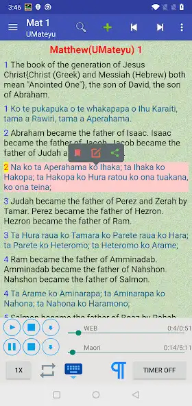 Play Maori English Audio Holy Bible  and enjoy Maori English Audio Holy Bible with UptoPlay