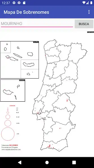 Play Mapa De Sobrenomes as an online game Mapa De Sobrenomes with UptoPlay