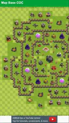 Play Map Base Clash of Clans 2k17