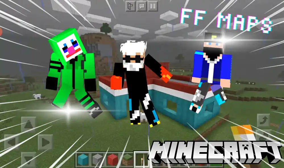 Play Map FF Fire For MCPE  and enjoy Map FF Fire For MCPE with UptoPlay