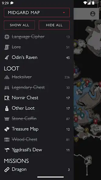 Play MapGenie: Midgard Map as an online game MapGenie: Midgard Map with UptoPlay