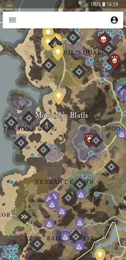 MapGenie: New World MMO Map online game with UptoPlay