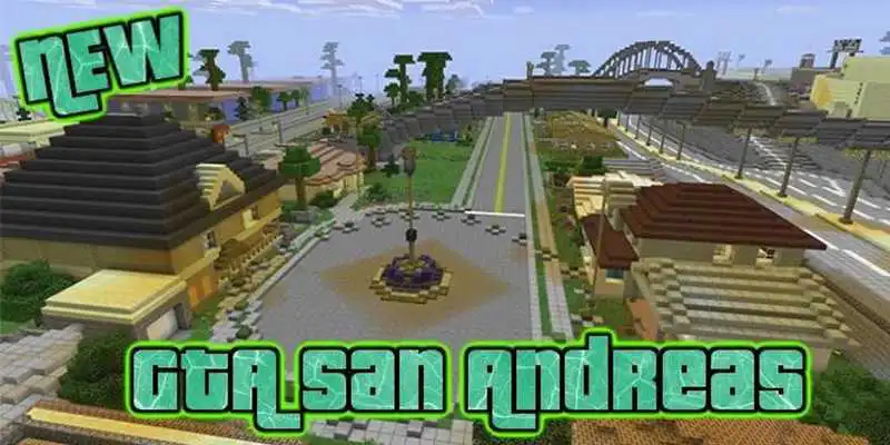 Play Map GTA San Andreas For McPE