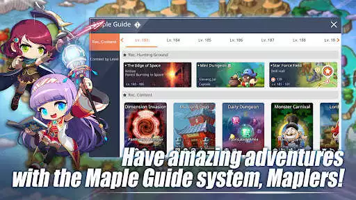 Play MapleStory M - Fantasy MMORPG as an online game MapleStory M - Fantasy MMORPG with UptoPlay