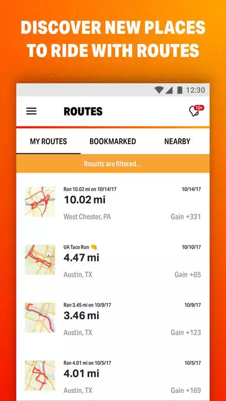 Play Map My Ride GPS Cycling Riding