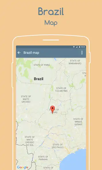 Play Map of Brazil as an online game Map of Brazil with UptoPlay