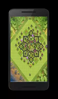 Play Map of Clash Of Clans 2017