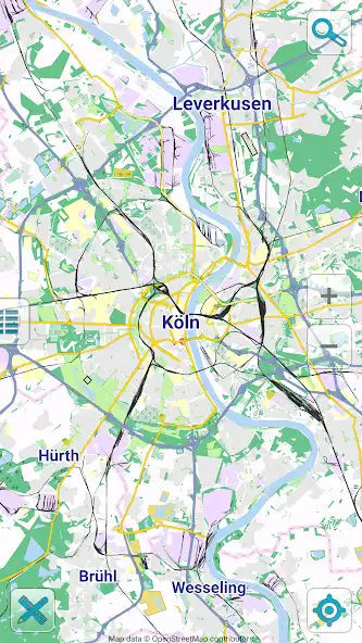 Play Map of Cologne offline  and enjoy Map of Cologne offline with UptoPlay