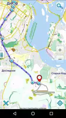 Play Map of Dnipro (Dnipropetrovsk) offline