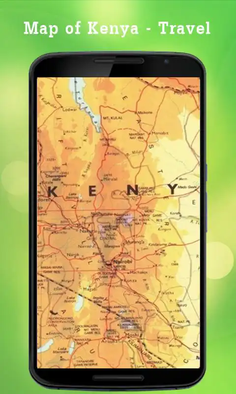 Play Map of Kenya - Travel