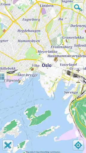 Play Map of Oslo offline  and enjoy Map of Oslo offline with UptoPlay