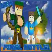 Free play online MAP Pixel Battle for MCPE APK Free play online MAP Pixel Battle for MCPE APK