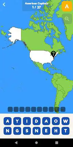 Play Map Quiz World Tour as an online game Map Quiz World Tour with UptoPlay