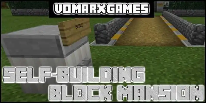Play Map Self-Building Block Mansion for MCPE