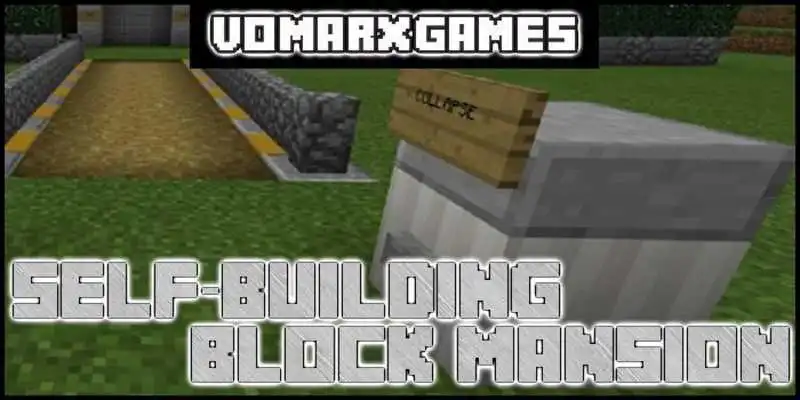 Play Map Self-Building Block Mansion for MCPE